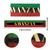 Kwanzaa Table Runner, 70x11.8 Inch Flax Tablecloth for Dining Room, Kitchen, Home Celebration Kwanzaa Decorations African American Heritage Holiday Table Decor