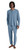 Eberjey Men's Henry Long PJ Set, Coastal Blue, XL