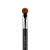 Sigma Beauty Travel Essential Trio - Makeup Brush Set for Foundation Powder Eyeshadow - 3 Tool Brushes with Brush Tin Holder - Skin Safe, Vegan Makeup Brushes for Travel - Black
