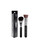 Sigma Beauty Foundation & Powder Brush Set – F80 Flat Kabuki Brush for Liquid/Cream Foundation + F30 Large Powder Brush for Loose & Mineral Makeup