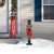 Glitzhome Metal Christmas African Nutcracker Yard Stake, 36" H Indoor and Outdoor Decor Festive Lawn Sign with Holiday Greetings, Porch Guardian for Xmas