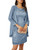 GRACE KARIN Women's Wedding Guest Dresses for Women Prom 2025 Light Gray Blue M