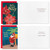 Hallmark Mahogany Christmas Card Assortment (24 Cards and Envelopes) Black Santa Claus, Let's Get Merry