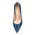 CDXJHYMY Women's Pumps, Pointed Toe High Heel Fashion Shoes for Women, Women Shoes for Workplace, Street and Banquet.3.9inches3.9 inches3.9 inches Navy Blue Patent Size 8.5