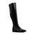JATAREA Women's Leather Knee-High Boots - Stylish Block Heel - Comfortable Bootie for Females - Cushioned Insole for Comfort - Durable and Versatile Design - NOLOK - BLACK 8.5