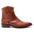 Carlos Santana Cowboy Boots for Men | Zipper Closure | Rubber Outsole & Cushion Comfort Footbed | Calfskin Leather Upper