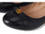 Cole Haan Womens TOVA Bow Ballet, Black Leather, 8-B US