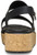 Crocs Womens Brooklyn Cork Low Wedge Black/Black 4 M