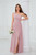 Bolodoo Bridesmaid Dress Chiffon One Shoulder Formal Evening Slit Pleated Chiffon One Shoulder Formal Dresses for Women Evening Party Gowns Size 2