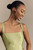 Ternlm Square Neck Bridesmaid Dresses 2025 Long for Women Satin Wedding Guest Dress Olive Green