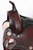 HILASON Chocolate Brown 16 in Western Horse Saddle American Leather Flex Tree Trail & Pleasure Brown