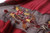 WINCESS.YU Silk Scarf for Women Lightweight Shawls and Wraps for Weddings Fashion Pashmina Shawl Embroidered Scarves (Red)