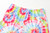 CYCHELRY Rainbow Tie Dye Pandas Pajamas for Teen Girls Short Sleeve Big Kids Sleepover PJS Sets Matching Clothes Size 6