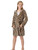 Topgal Teen Robe for Girls Cozy Classic Yellow Leopard Bathrobe Toddler Big Kid Size 12