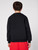 Nike Kid's Sportswear Club Fleece Sweatshirt, Black/White, Large