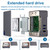 GK3Plus N100 8G+128G US Plug 12th Intel Alderlake Dual HDMI+VGA Triple Display 4K HD Pocket Mini PC