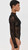 Good American Women's Lace Long Sleeve Thong Bodysuit, Black001, XS