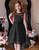 Arshiner Girl Dresses Tween Formal Special Occasion Summer Funeral Graduation Tulle Sundress Black