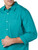 Amazon Essentials Men's Long-Sleeve Slim-Fit Stretch Poplin Shirt, Teal Blue, XX-Large
