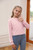 Dellytop Kids Crop Tops Girls Long Sleeve Tee Shirts Cute Daisy Pinted Fashion Sweatshirt Pullover Top
