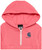Carhartt Kid's CA9930 Long-Sleeve Half-Zip Sweatshirt - Girls - 18 Months - Pink Lemonade