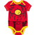 Marvel Baby Boys' 5 Pack Bodysuits - The Hulk, Spiderman, Iron Man and Captain America Multi 3-6 Months