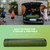 Integrated 5x4ft Golf Mat with Ball Tray, Thickening Golf Mats Practice Outdoor & Indoor, Artificial Turf Mat with 3 Tee for Hitting, Driving, Chipping, Swing (‎5x4 feet Large Sized)