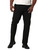 Lee Men's Big & Tall Extreme Motion Flat Front Regular Straight Pant Black 44W x 30L
