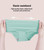 Linzama Teen Girls Underwear Seamless Big Girl Panties Size 9-10Years Multipack