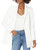 The Drop Women's Blake Long Blazer, Ivory, Small