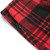 Plaid Mini Skirts for Women High Waisted A line Bodycon Fall Winter Pencil Skirt (DeepRed, M)