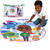 Brown Toy Box Dadisi Academy Justin Robotics Giant 3ft 48-Piece Floor Puzzle | Black Owned Toys | Birthday Gift for Christmas 5-7 Year Old | Jigsaw Puzzle for Kids Ages 4-8 | Jumbo Floor Puzzles