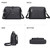 Over Earth Genuine Leather Crossbody Bags for Women Small Ladies Handbags and Purses with Card Slots(O205E Black)
