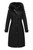Bellivera Parka Jacket for Women Sherpa-Lined Coat with Pockets 7614 Black L