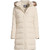 Lands' End Womens Winter Down Coat Ivory Pearl Petite X-Large