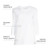 Lands' End Womens 3Q Cotton Supima Crew Neck Tunic White Plus 3x