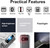 artfone G3 Pro Grey - 4G LTE Cell Phone for Seniors丨Unlcoked Flip Phone with SOS Button丨Loud Speaker丨Camera丨Charging Dock丨Talking Clock丨Speed Dial丨 Hands-free丨Large Buttons Dumb Phone丨Keypad Mobile