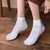 120 Pairs Mens Quarter Ankle Socks Athletic Moisture Socks Casual Sports Socks Bulk Pack for Homeless Unisex Men Women, Black Gray White, One Size