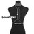 Bounzhi Rhinestone Body Chain Bra Crystal Body Jewelry Boho Bikini Body Necklace Crossover for Women(D)