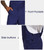 WORK IDEA Men's Bib Overalls Workwear Fashion Lightweight Jumpsuit with Pockets, Navy, XXXL