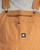 Berne Men's Heritage Unlined Duck Bib Overall, 38W x 30L, Short, Brown Duck