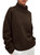 PRETTYGARDEN Womens Turtleneck Long Sleeve Sweater 2026 Fall Trendy Loose Fit Casual Tops Chunky Knit Pullover Sweaters (Brown,Medium)