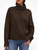 PRETTYGARDEN Womens Turtleneck Long Sleeve Sweater 2026 Fall Trendy Loose Fit Casual Tops Chunky Knit Pullover Sweaters (Brown,Medium)