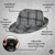 Funky Junque Fedora Hats for Men – Classic Wool Blend Trilby Dress Hat, Short Brim Men’s Fedoras for Formal & Casual Wear - Checkered Light Grey - Small/Medium