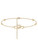 Moissanite Dainty Infinity Heart Ankle Bracelet Gold Plated Sterling Silver Heart Foot Chain Anklet for Women