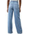Mars power Women's Wide Leg Jeans High Waisted Baggy Straight Leg Loose Stretchy Casual Denim Pants (Light Blue, XS)