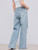 CIDER Women’s Ripped Jeans High Waisted Distressed Baggy Straight Wide Leg Pants: Denim, M