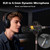Podcast Equipment Bundle for 2, Audio Mixer with 8GB Memory Card and Dynamic Mics,RGB,Built-in Recorder, Customize Button, Stereo for Vocal Recording Podcasting,Streaming Camera, PC, Phone.(RS2i2)