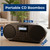 Philips Portable CD Player Boombox with Bluetooth, FM Radio, Dynamic Bass Boost Speakers, USB/Headphone Jack/Aux Input, All-in-One Compact Stereo Sound CD Player for Home, CD-RW/MP3 Playback