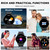 Smart Watch for Men Women Fitness: Make Answer Call Running Digital Mens Watches Waterproof Smartwatch Android Phone iPhone Samsung Compatible Step Pedometer Tracker Heart Rate Sleep SpO2 Monitor